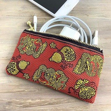 迷你小包【龍與寶】榻榻米邊零錢包卡片包招財龍龍