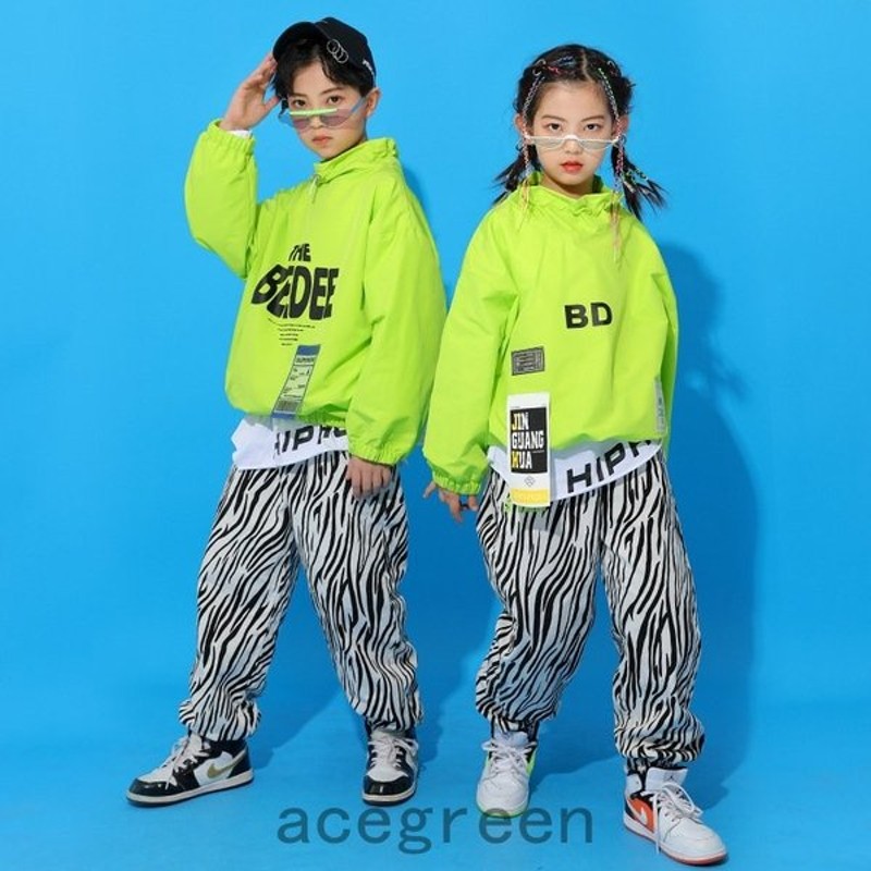 沸騰ブラドン キッズ ダンス 衣装 女の子 男の子 青と白 トップス パンツ 韓国 ヒップホップ レディース Hiphop 運動会 応援団 ジャズダンス 練習着 Materialworldblog Com