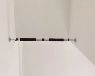 免打孔門上單桿吊桿健身硬體吊杠引體向上器單杠家用室內墻體單扛