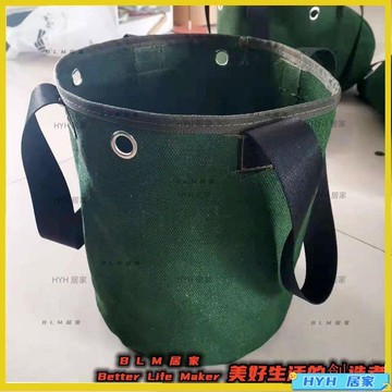 HYH 熱銷 定做圓桶包帆布桶包拎包吊拎工具方便工具包空間大靈活加厚耐用