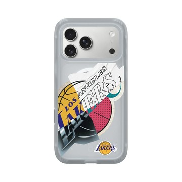 iPhone 17 Pro Max AirX 流變灰 - NBA - 拼接系列-洛杉磯湖人 L.A. Lakers - Style Mix