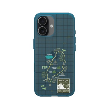 iPhone 17 Clear (相機按鈕) 夜幕藍 - Nature Explorers 自然探索指南 - 探索指南（夜晚的阿爾卑斯山）