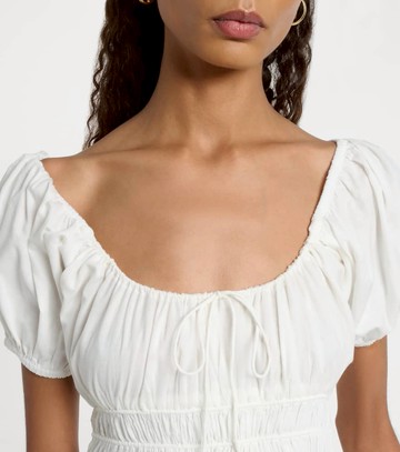 Faithfull Sunniva cotton midi dress