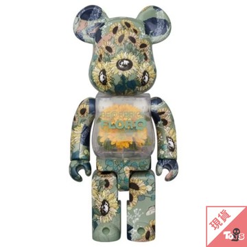 （現貨）BEARBRICK FLOR SUNFLOWER 向日葵 送禮 1000%