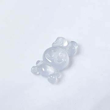 冰種翡翠小兔子 | 天然緬甸A貨翡翠 | 送禮