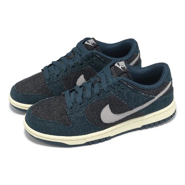 休閒鞋 Wmns Dunk Low 女鞋 深藍 灰 牛仔 單寧 低筒 HF1985-400