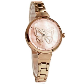 Relax Time RT-95-2 蛻變系列 年度設計款鏤空立體蝴蝶 / 玫瑰金+櫻花粉 31mm｜樂天全館特惠中★指定刷卡回饋10%