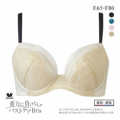 ワコール Wacoal マタニティ MATERNITY ブラジャー 重力に負けないバストケアブラ 産前 産後兼用 EF 単品
