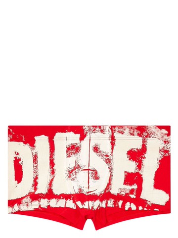 Diesel - Umbx-Damien boxer briefs - men - Cotton/Elastane - M - Red