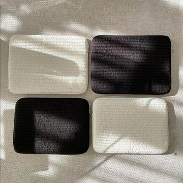 【巴黎精品】現貨+預購 手拿包帆布電腦包-ins博主款thus男女包包2色w1ac48