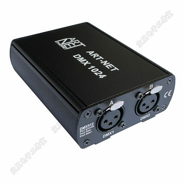 {新品上市}ArtNet轉DMX512控制器1024通道MA模擬軟件控制搖頭燈麥爵士燈帶