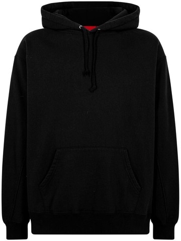 Supreme - cropped panels hoodie - unisex - Cotton - S - Black