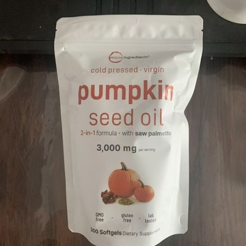美國代訂 microlng redient 南瓜籽油軟膠囊 300粒/袋 180粒/袋 易吸收 素食 前列 --佳康
