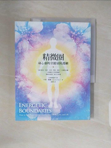 【書寶二手書T3／心靈成長_ZN7】精微圈-身心靈的全能量防護網_辛蒂．戴爾