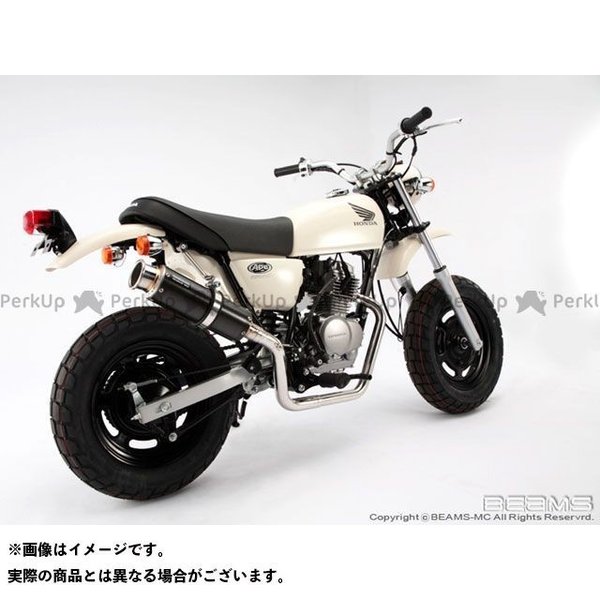 正規品／ビームス エイプ50 SS300 アップタイプ マフラー サイレンサー 