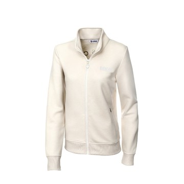 運動外套 MOCK NECK JK 1 立領 拉鍊 女款 奶油白色 1912498-026