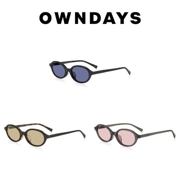 OWNDAYS BACK in BLACK系列橢圓調光變色太陽眼鏡 OB2009G-5A