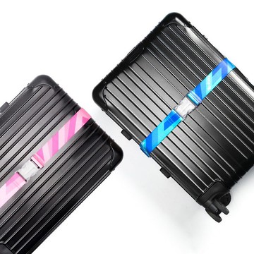 行李綁帶 2種色│PC插扣│可調節長度│雙色可選│簡易操