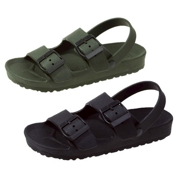 【白鳥麗子】MIT街頭防水百搭雙帶扣環厚底涼鞋 店長推薦