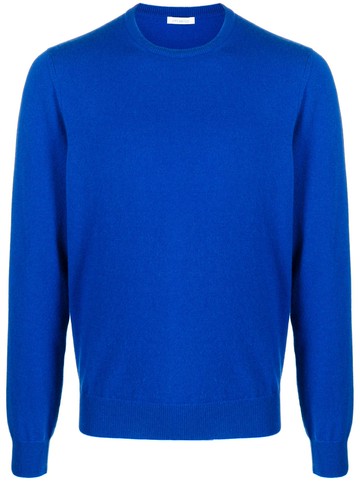 Malo - crew-neck cashmere jumper - men - Cashmere - 56 - Blue