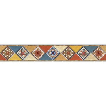 衛生間廚房復古腰線貼紙自粘防水防油浴室瓷磚裝飾踢腳線墻貼加厚