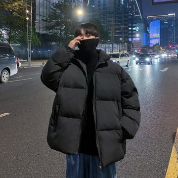 羽絨外套 麵包外套男 羽絨外套大尺碼 羽絨衣 麵包服 情侶 寬鬆 鋪棉外套 保暖外套 羽絨外套男 冬天外套 Z1129