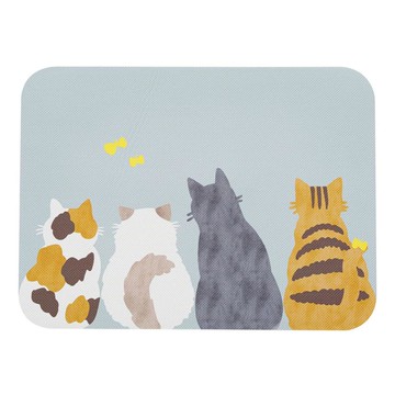 軟式PU踏墊 29×39 CATS 貓 NA04 NITORI宜得利家居