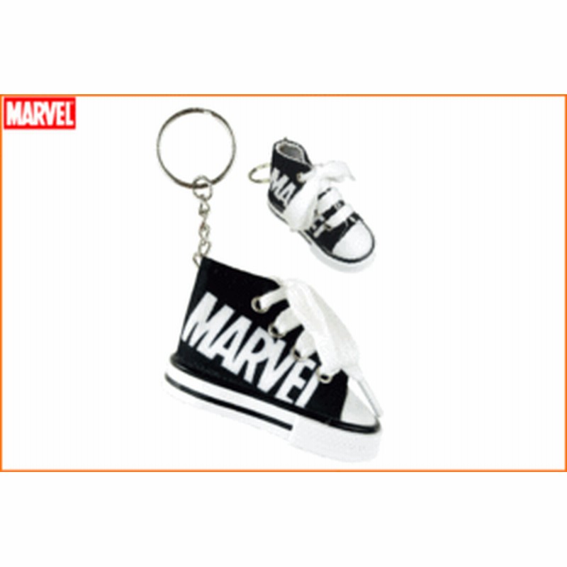 マーベルキャラクター スニーカーキーリング ロゴブラック Marvel ヒーロー アニメ マーベル キーチェーン キー 通販 Lineポイント最大1 0 Get Lineショッピング
