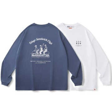 FILTER017 x B.D.O. 東京三明治俱樂部 CULTURE MAN L/S TEE 騎士 長T (二色)