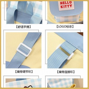 💚兒童書包💚新款書包夏天學院風雙肩包可愛kitty貓雙肩包輕便耐臟雙肩小背包 W3VN
