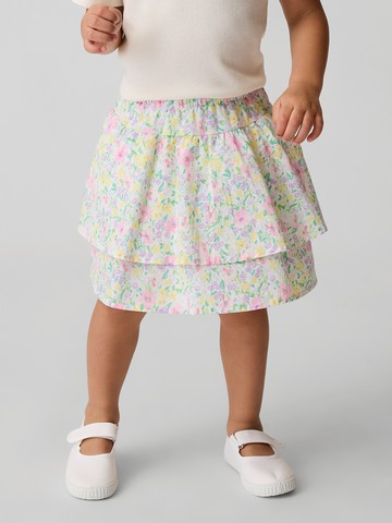 嬰幼兒雙層荷葉邊裙褲