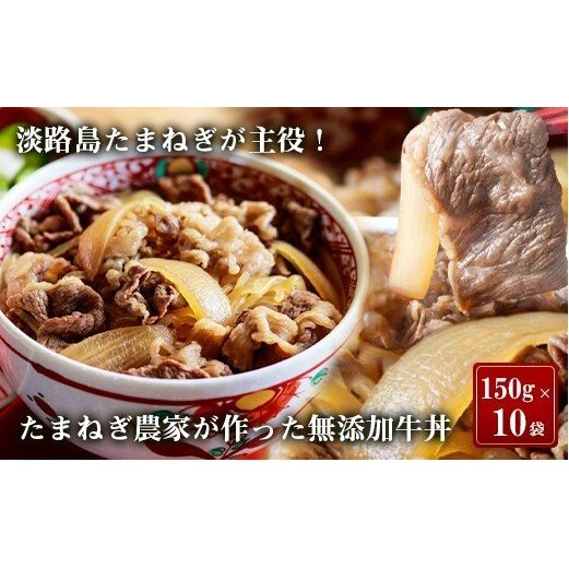 淡路島たまねぎ牛丼の具　150g×10食