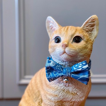 動物園的塗鴉派對蝴蝶結 貓狗項圈