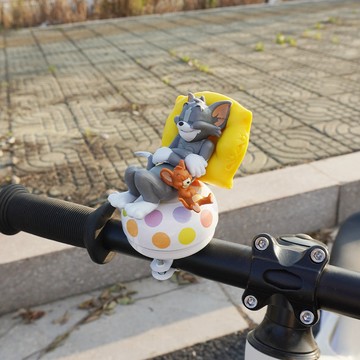 免運💯腳踏車鈴鐺 可愛粉色美樂蒂車 鈴鐺 超響裝飾單車自行車配飾山地公路車童車 喇叭