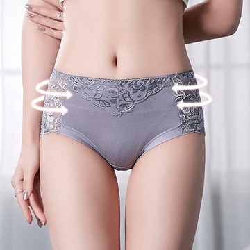 光面蕾絲大碼無痕內褲 M-XL/3XL 隨機色(老闆不賣了!! )