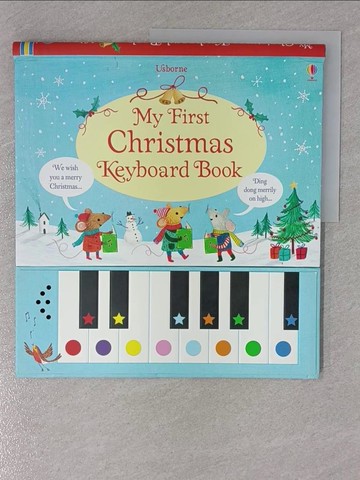 【書寶二手書T1／少年童書_ZEG】My First Christmas Keyboard Book_Sam Taplin and Rachel Stubbs