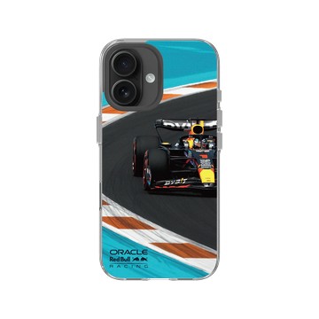 iPhone 16 Clear Case（相機按鈕） 透明 - Oracle Red Bull Racing - F1 Car - Racing