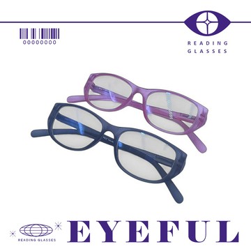 【EYEFUL】平光藍光眼鏡｜長時間使用3C產品｜濾光眼鏡｜無度數眼鏡｜7437