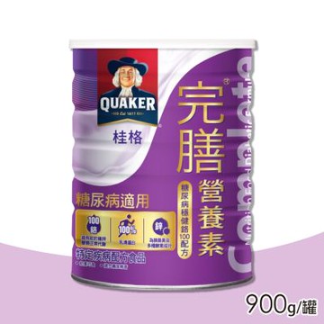 【桂格完膳】營養素 糖尿病穩健鉻100配方 900g/罐