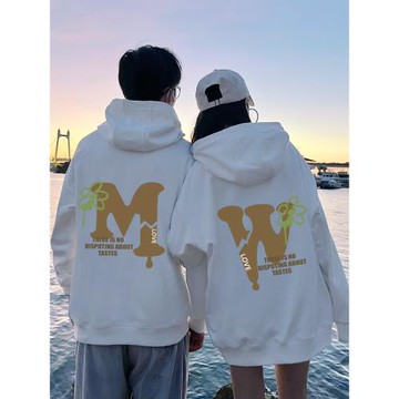 特別不一樣的情侶裝衛衣春秋款2025新款潮牌高級感冬季加絨外套裝