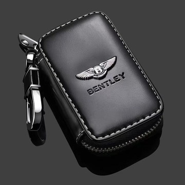 【真皮質感】賓利 Bentley Flying Spur V8 鑰匙皮套 鑰匙包 鑰匙包遙控保護套 真皮汽車鑰匙套