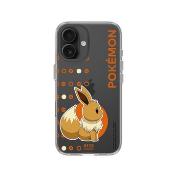 iPhone 16 Clear Case（相機按鈕） 透明 - 寶可夢 Pokemon - 印花系列-伊布