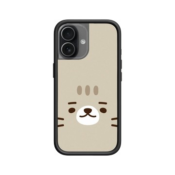 iPhone 17 Mod NX -邊框背蓋組合 (相機按鈕) 黑 - 柴語錄 Shiba Says - 太子大臉(直)