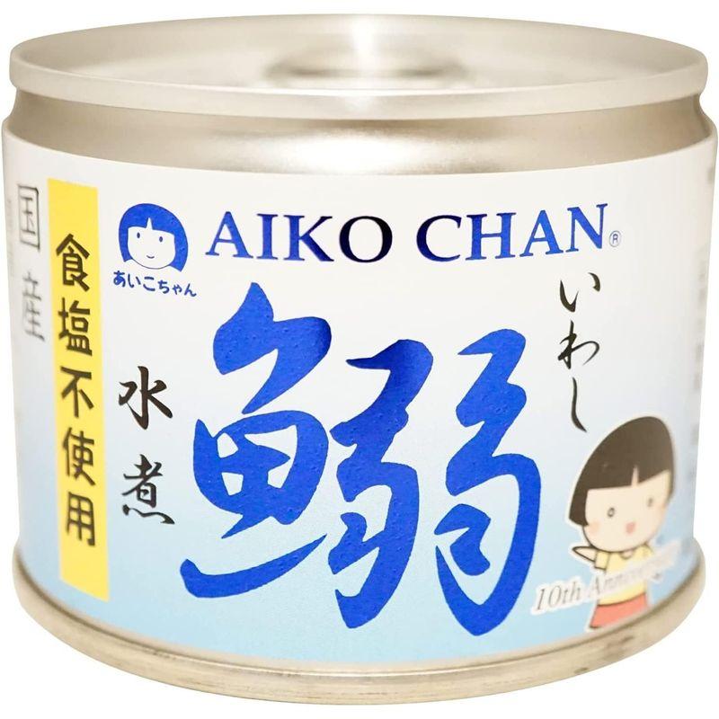 伊藤食品 食塩不使用 国産 鰯 （いわし） 水煮 缶 化学調味料無添加 190g×3缶セットオリジナルティッシュ付