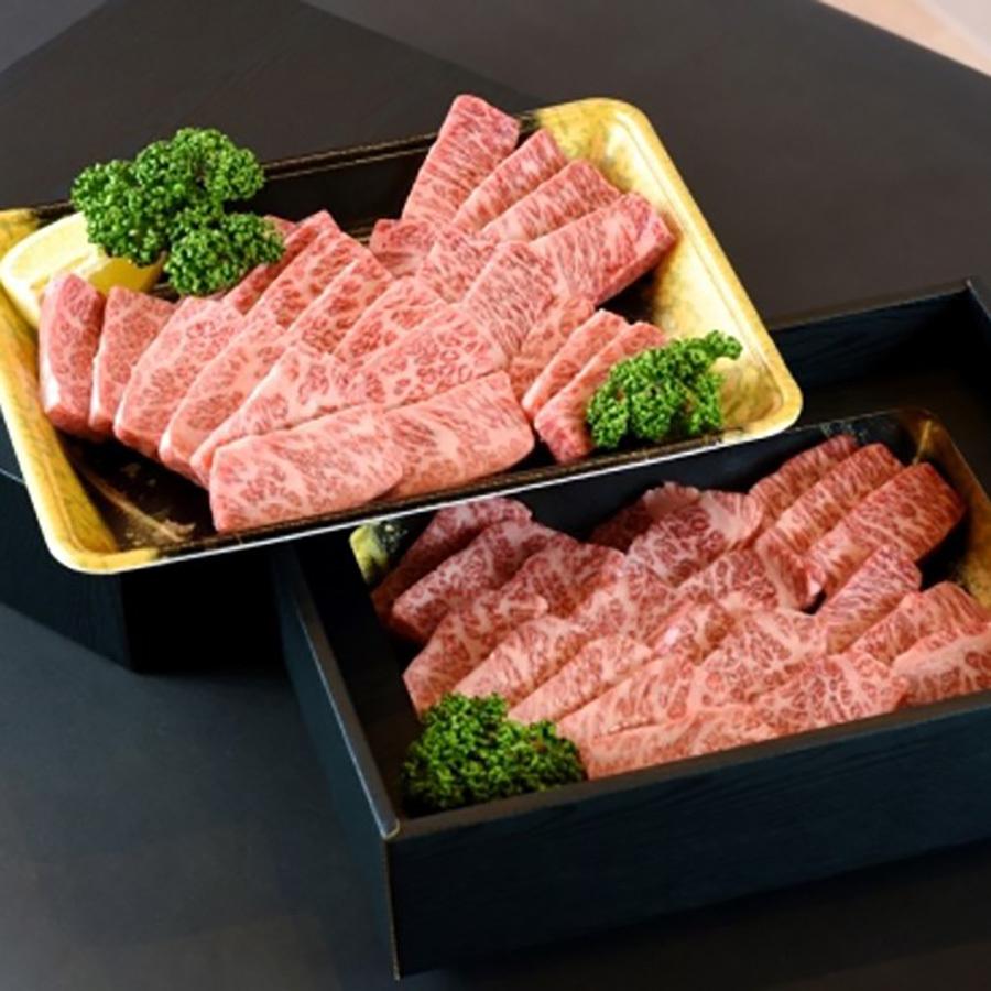 山梨県産　富士山麓牛　焼肉セット（カルビ・モモ）800ｇ（冷凍発送）