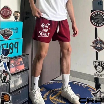 【臺灣出貨】美式街頭短褲休閒短褲三分褲男生夏季潮流不過膝四分褲網眼透氣速幹短褲運動籃球褲排汗短褲男健身短褲