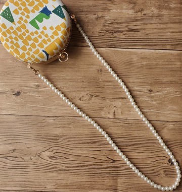 加購提把 珍珠背帶 手環 珍珠鏈 包包背帶 口金包提把