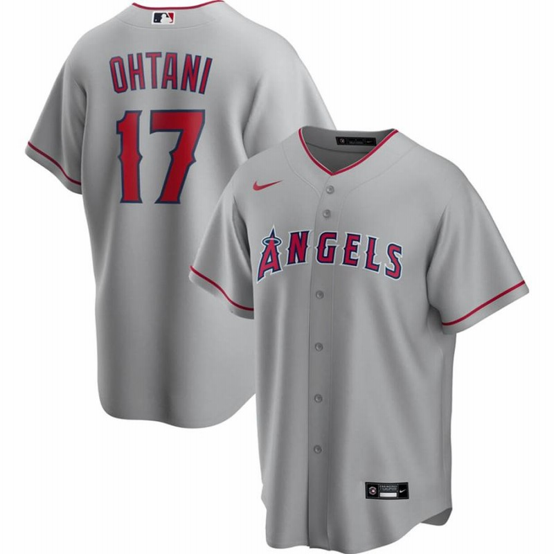 MLB 大谷翔平 ロサンゼルス・エンゼルス ユニフォーム/ジャージ 2020 レプリカ プレーヤー ナイキ/Nike グレー トレーニング特集  23wbsf | LINEショッピング