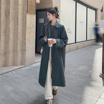 【巴黎精品】風衣外套休閒大衣-韓版英倫文藝港風森系女外套a1ih22