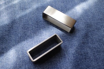 純鈦皮帶圈 鈦金屬皮帶環 35MM 38MM